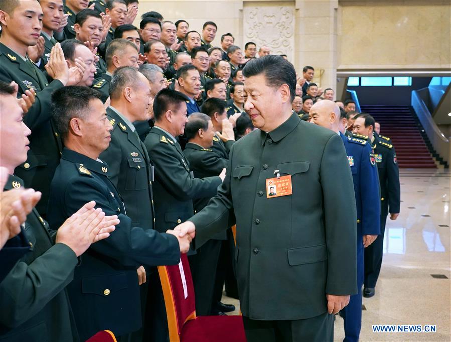 CHINA-BEIJING-XI JINPING-CMC-MEETING (CN)