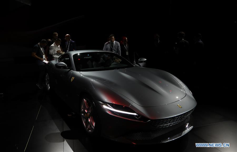 ITALY-ROME-FERRARI-NEW MODEL-LAUNCH