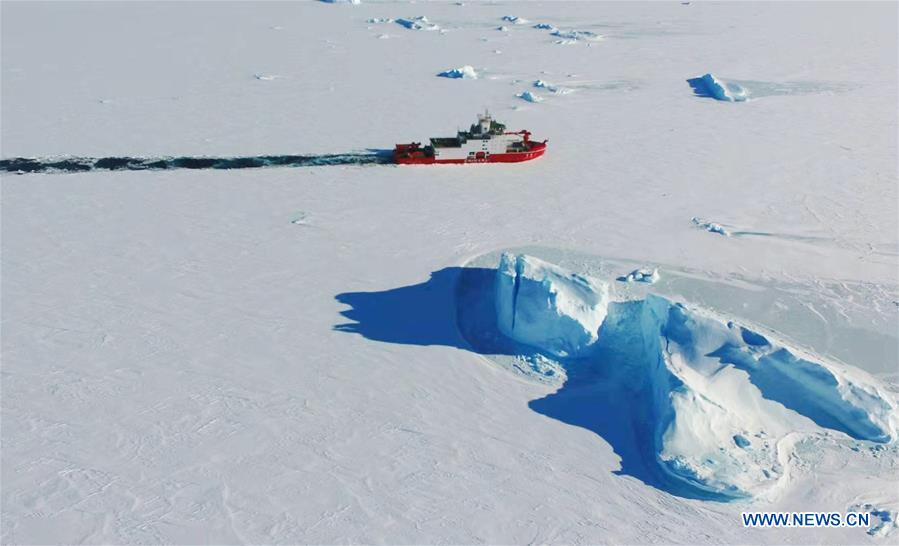 (EyesonSci) CHINA-XUELONG 2-ANTARCTIC-EXPEDITION-UNLOADING(CN)