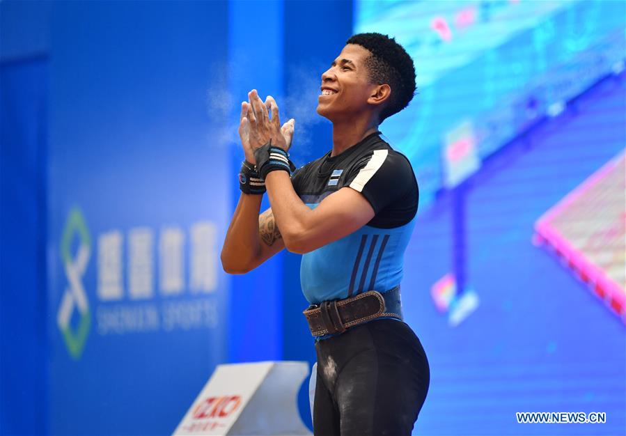 (SP)CHINA-TIANJIN-WEIGHTLIFTING-IWF WORLD CUP (CN)