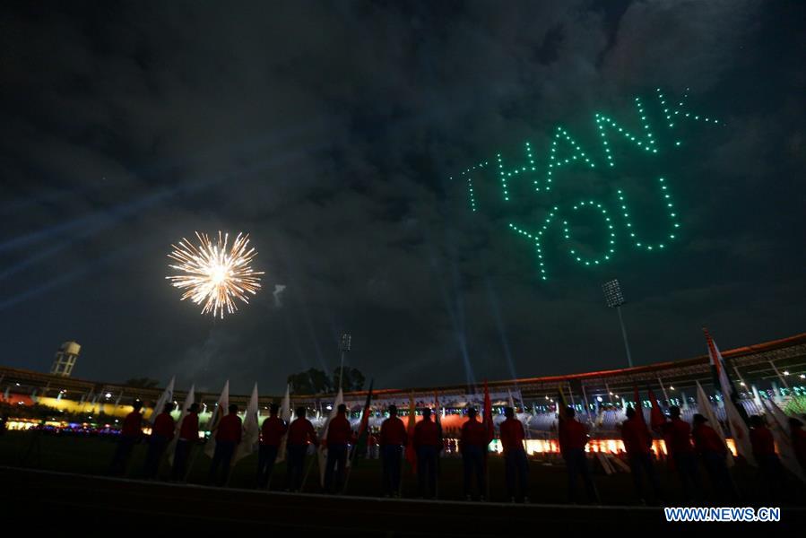 (SP)NEPAL-KATHMANDU-13TH SOUTH ASIAN GAMES-CLOSING CEREMONY