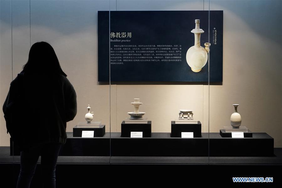 CHINA-SHAANXI-XI'AN-WHITE PORCELAIN-EXHIBITION (CN)