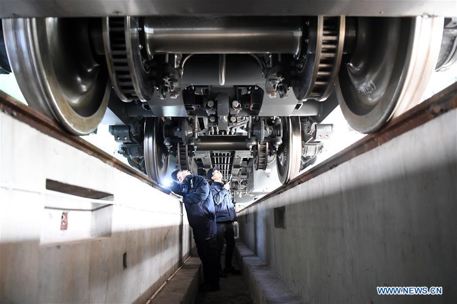 CHINA-CHONGQING-FUXING BULLET TRAINS-MAINTENANCE (CN)