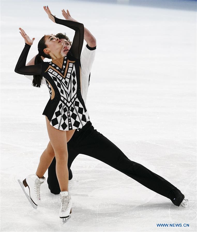 (SP)SWITZERLAND-LAUSANNE-WINTER YOG-FIGURE SKATING-PAIR SKATING FREE SKATING