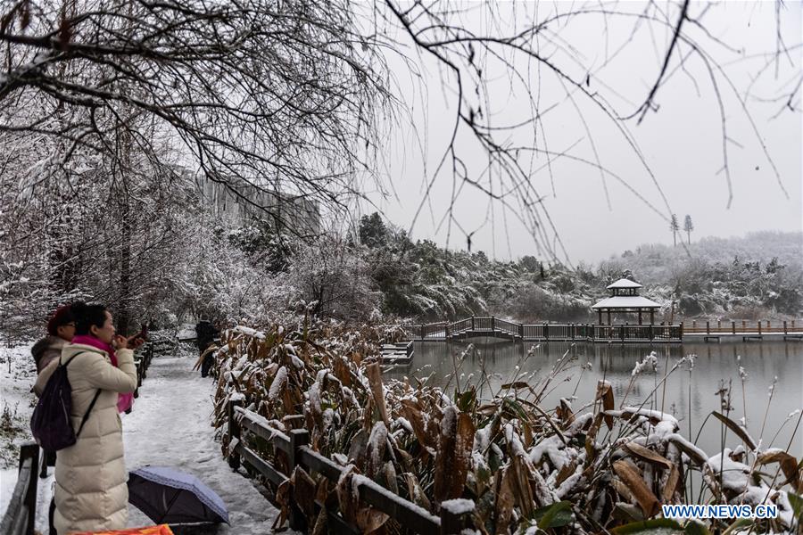 CHINA-GUIZHOU-GUIYANG-SNOW SCENERY(CN)