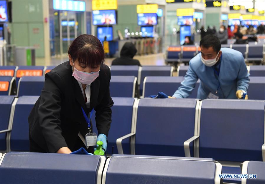 CHINA-BEIJING-RAILWAY STATION-EPIDEMIC CONTROL (CN)