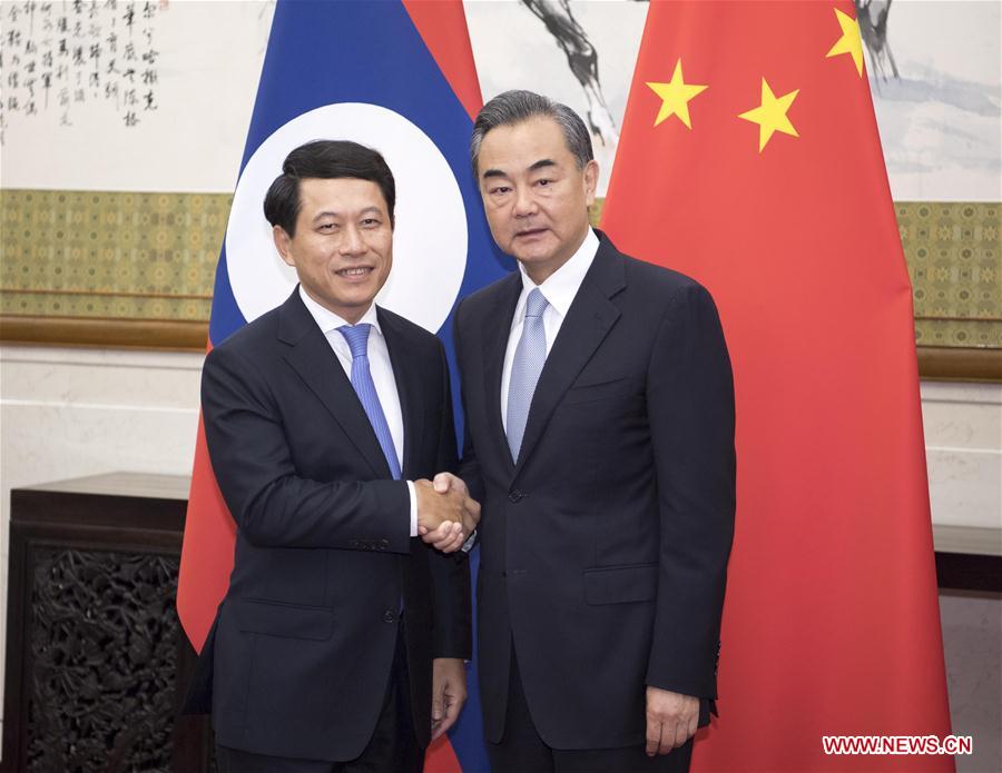 CHINA-BEIJING-WANG YI-LAOS-TALKS (CN)