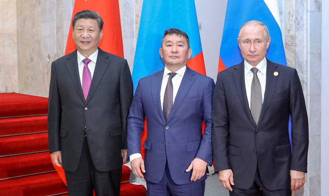 China, Russia, Mongolia vow to strengthen trilateral cooperation