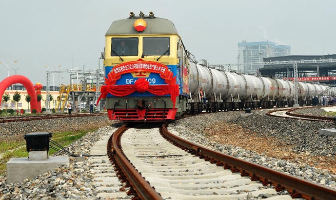 New railway marshalling station of Chinese company starts operation in China's Hebei