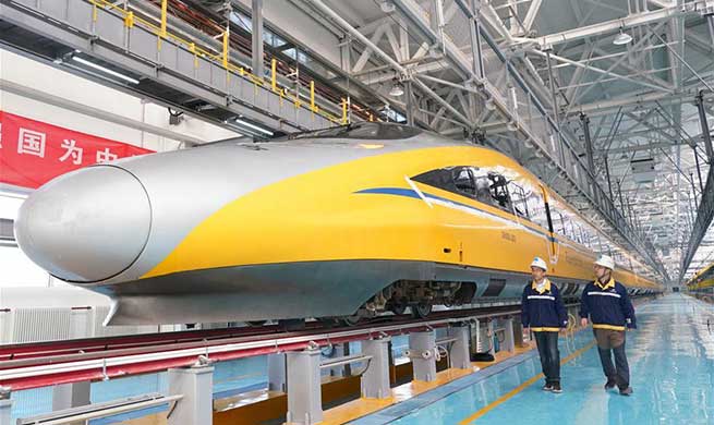 Beijing-Zhangjiakou high-speed railway starts debugging