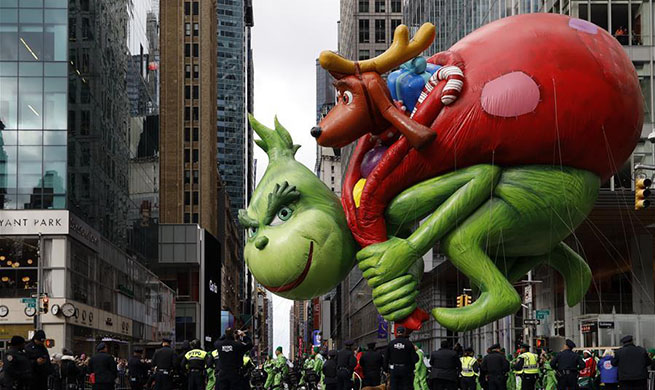 Highlights of Macy's Thanksgiving Day Parade in New York