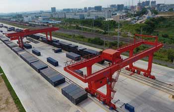 In pics: Nanning Railway Logistics Center in China's Guangxi