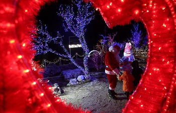 View of "Christmas Village" in Dolac Gornji, Croatia