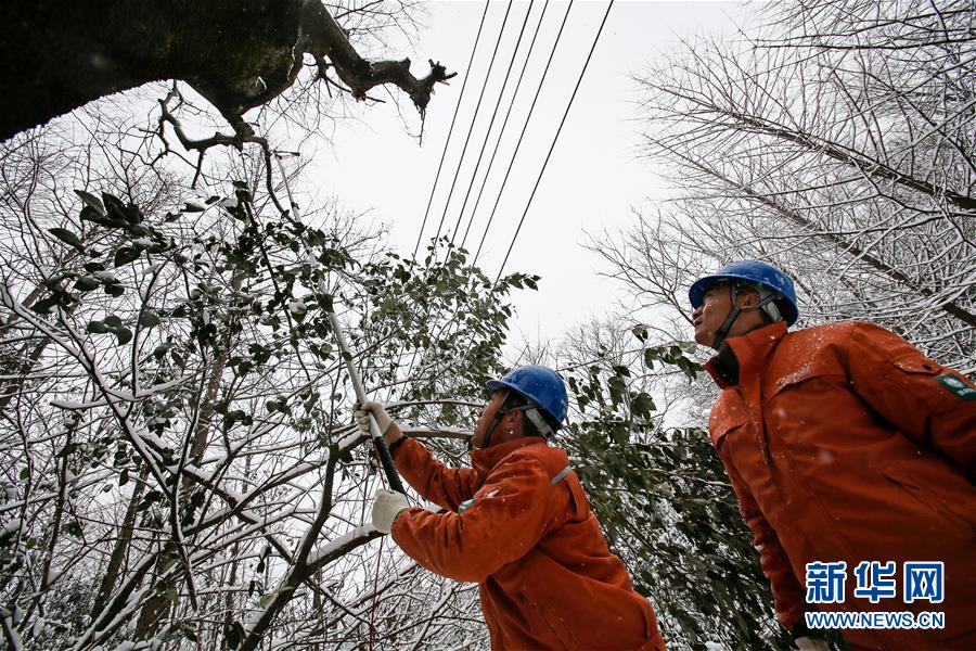 （新華全媒頭條）（8）雨雪冰凍中，他們奮力前行——基層黨員干群抗擊冰雪災害紀實