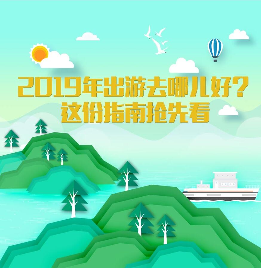 2019年出游去哪兒好？這份指南搶先看