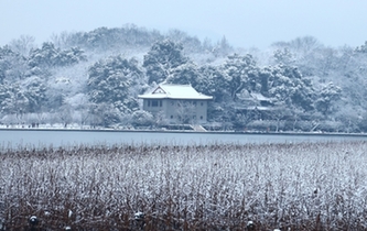 一夜風(fēng)雪 杭州西湖美如畫(huà)