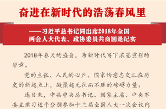 習(xí)近平總書記同出席2018年全國兩會人大代表、政協(xié)委員共商國是紀(jì)實