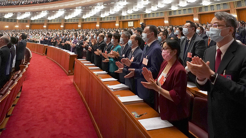 十三屆全國人大三次會議在京開幕