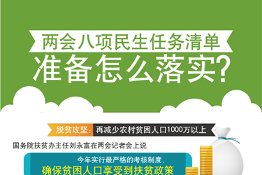 圖表：兩會八項民生任務(wù)清單準(zhǔn)備怎么落實？