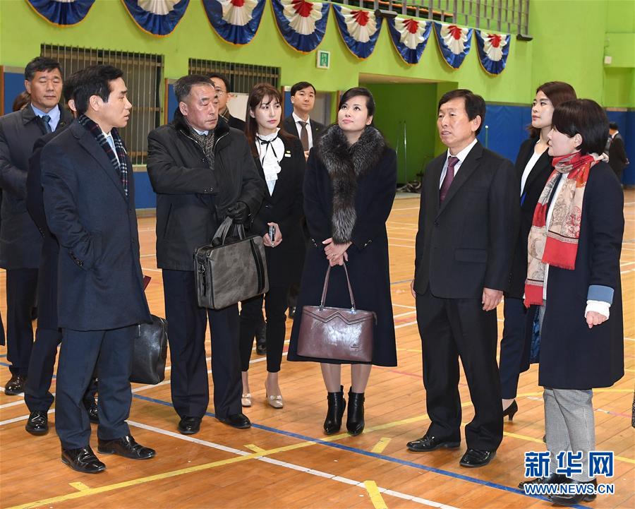 （國際）（1）朝鮮藝術(shù)演出考察團(tuán)抵韓進(jìn)行踩點(diǎn)