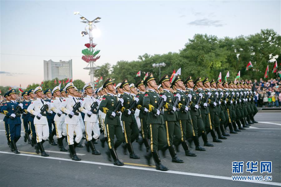 （國(guó)際）（2）白俄羅斯舉行慶祝獨(dú)立日閱兵式