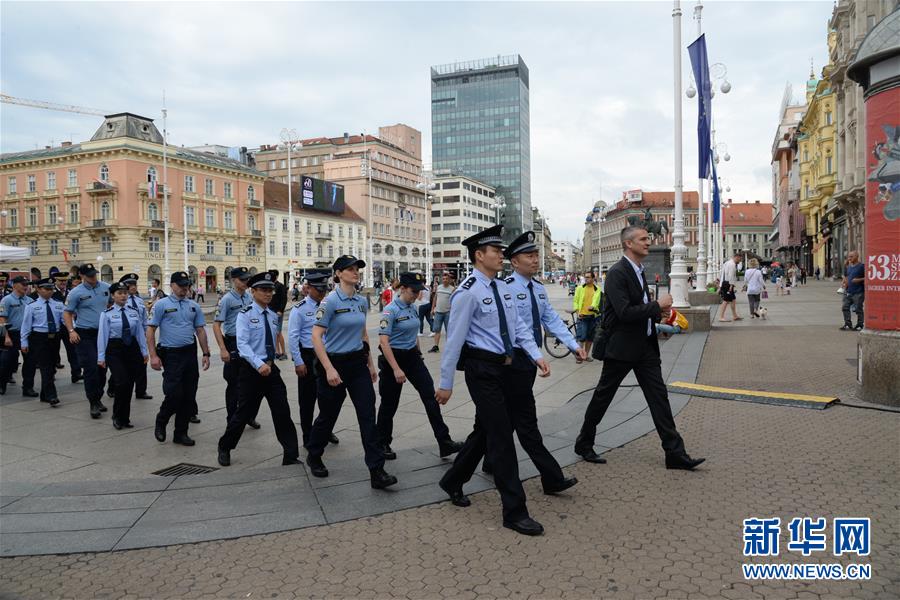 （國際）（1）中國與克羅地亞第二次旅游季警務(wù)聯(lián)巡啟動(dòng)